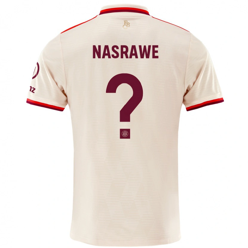 Danxen Herren Jussef Nasrawe #0 Leinen Ausweichtrikot Trikot 2024/25 T-Shirt