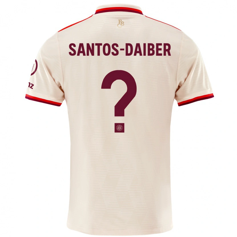 Danxen Herren David Santos-Daiber #0 Leinen Ausweichtrikot Trikot 2024/25 T-Shirt