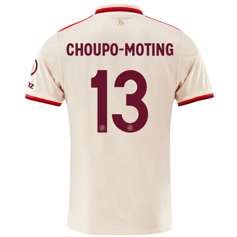 Danxen Herren Eric Maxim Choupo-Moting #13 Leinen Ausweichtrikot Trikot 2024/25 T-Shirt