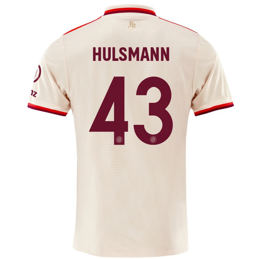 Danxen Herren Tom Hülsmann #43 Leinen Ausweichtrikot Trikot 2024/25 T-Shirt