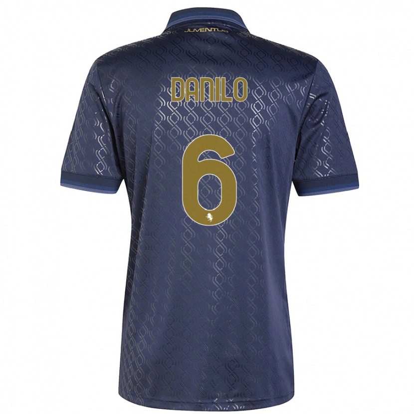 Danxen Herren Danilo #6 Marineblau Ausweichtrikot Trikot 2024/25 T-Shirt