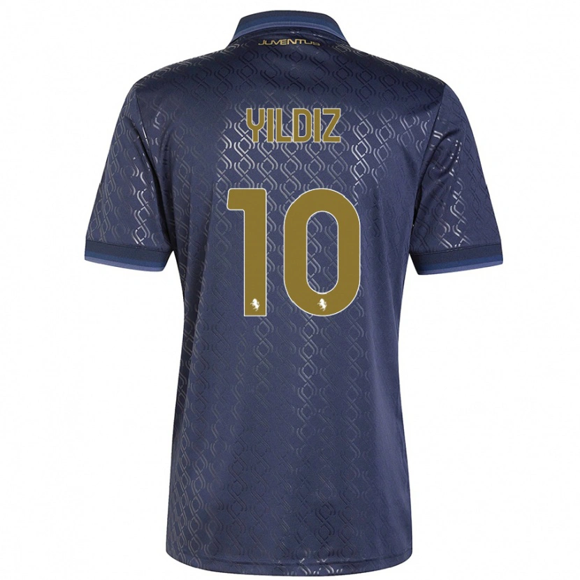 Danxen Herren Kenan Yıldız #10 Marineblau Ausweichtrikot Trikot 2024/25 T-Shirt