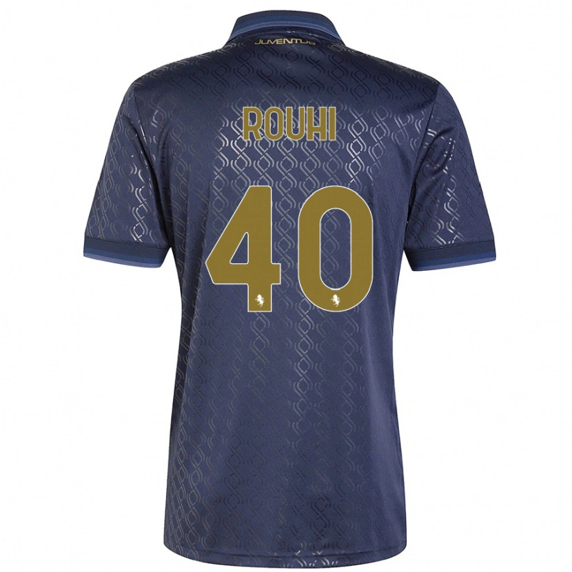 Danxen Herren Jonas Rouhi #40 Marineblau Ausweichtrikot Trikot 2024/25 T-Shirt