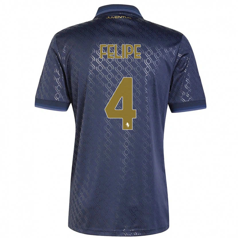 Danxen Herren Pedro Felipe #4 Marineblau Ausweichtrikot Trikot 2024/25 T-Shirt