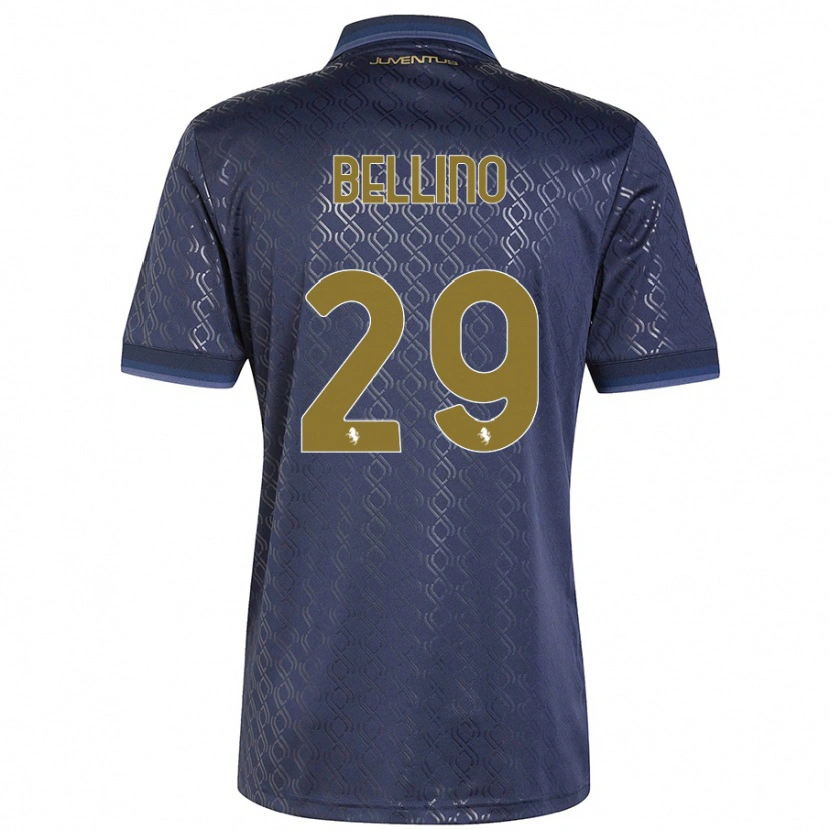 Danxen Herren Filippo Bellino #29 Marineblau Ausweichtrikot Trikot 2024/25 T-Shirt