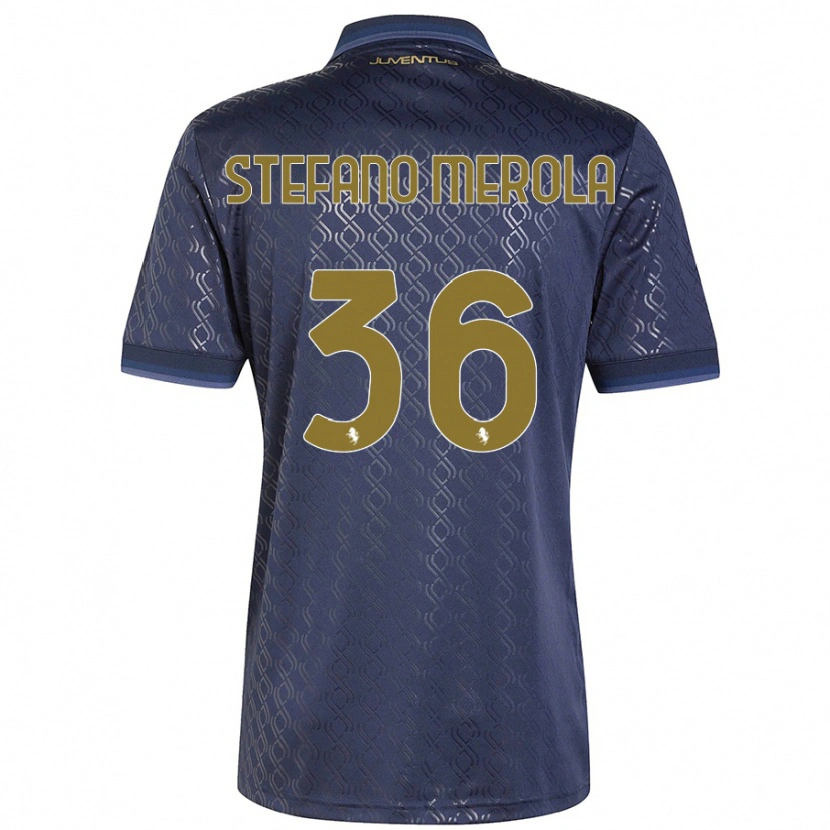 Danxen Herren Antonio Stefano Merola #36 Marineblau Ausweichtrikot Trikot 2024/25 T-Shirt