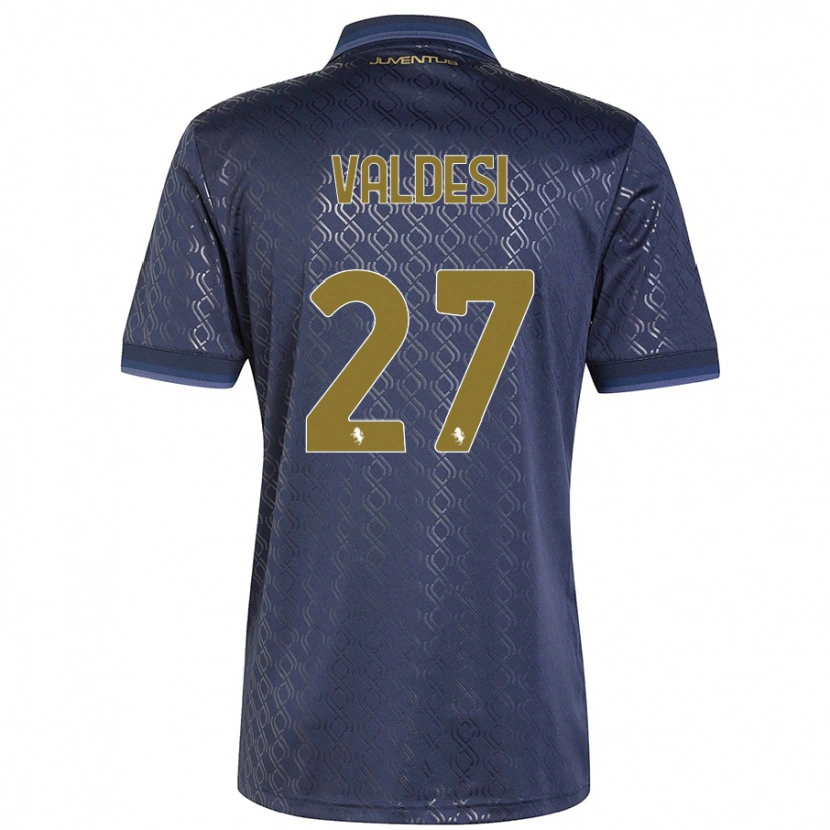 Danxen Herren Andrea Valdesi #27 Marineblau Ausweichtrikot Trikot 2024/25 T-Shirt