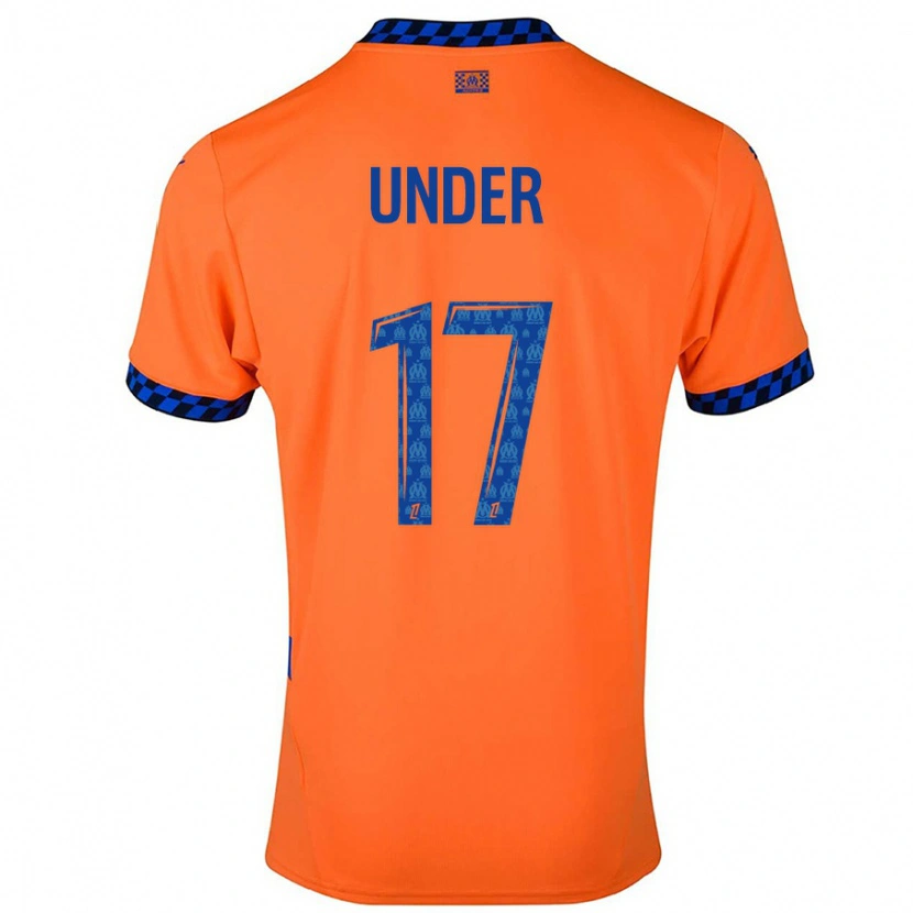 Danxen Herren Cengiz Under #17 Orange Dunkelblau Ausweichtrikot Trikot 2024/25 T-Shirt