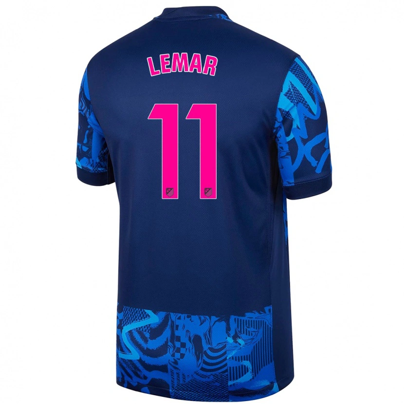Danxen Herren Thomas Lemar #11 Königsblau Ausweichtrikot Trikot 2024/25 T-Shirt