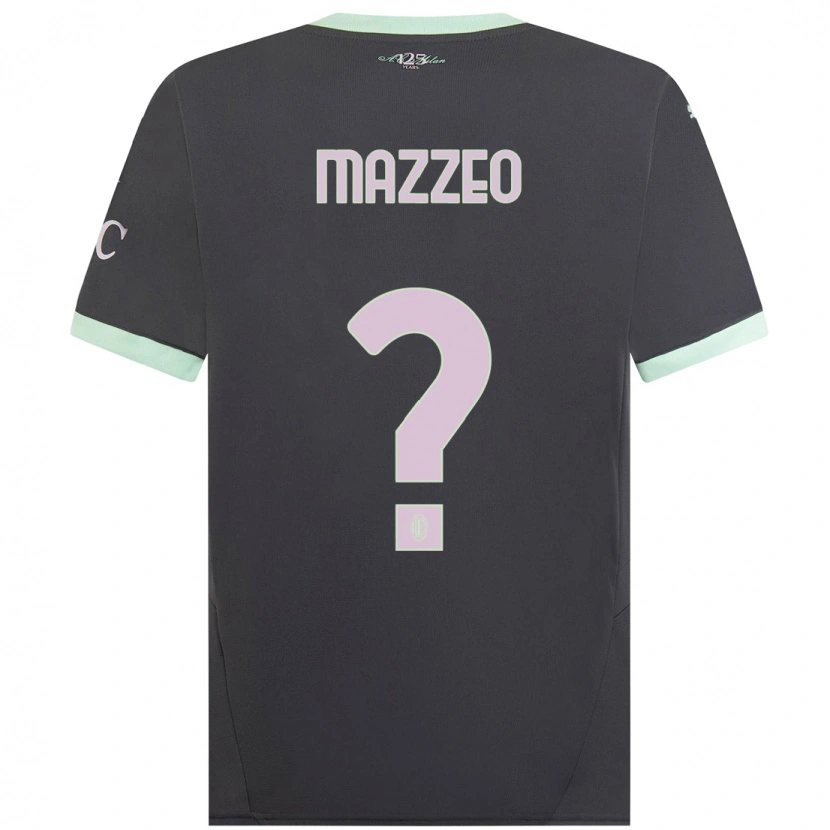 Danxen Herren Kevin Mazzeo #0 Grau Ausweichtrikot Trikot 2024/25 T-Shirt