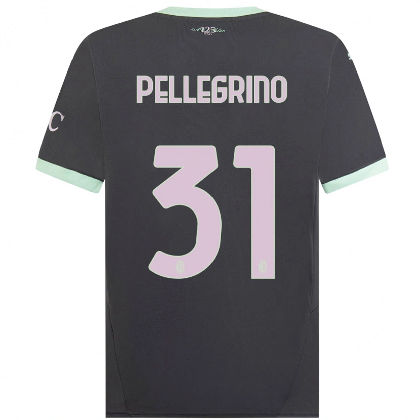 Danxen Herren Marco Pellegrino #31 Grau Ausweichtrikot Trikot 2024/25 T-Shirt
