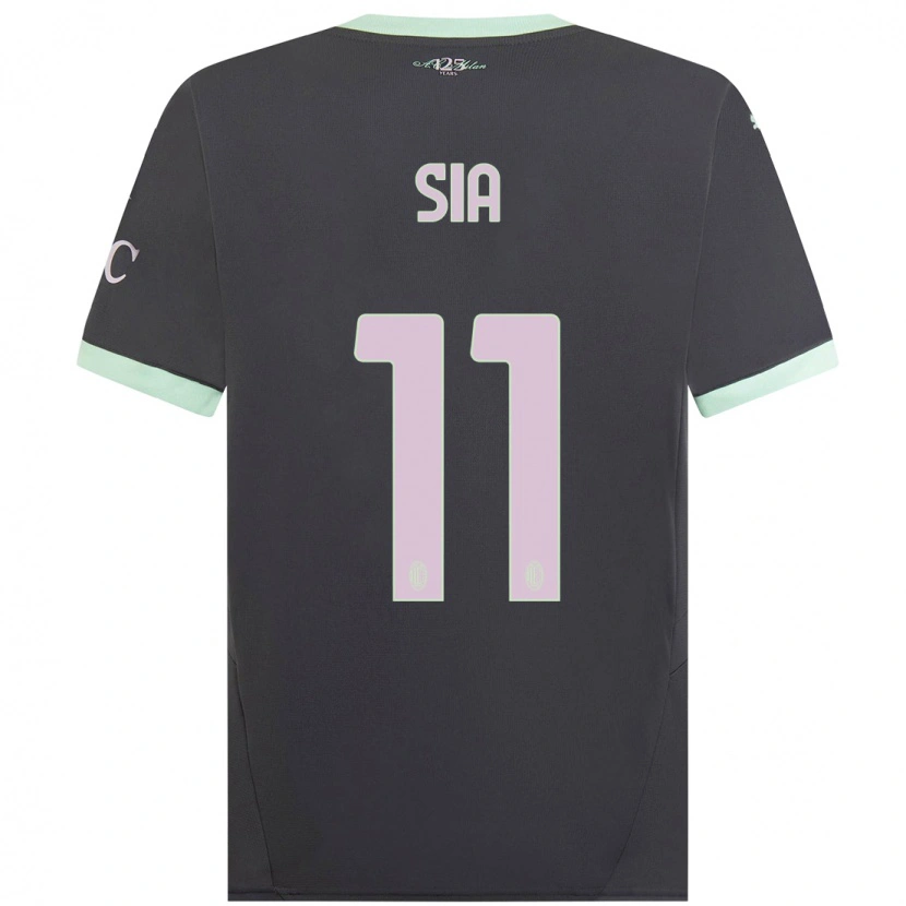 Danxen Herren Diego Sia #11 Grau Ausweichtrikot Trikot 2024/25 T-Shirt