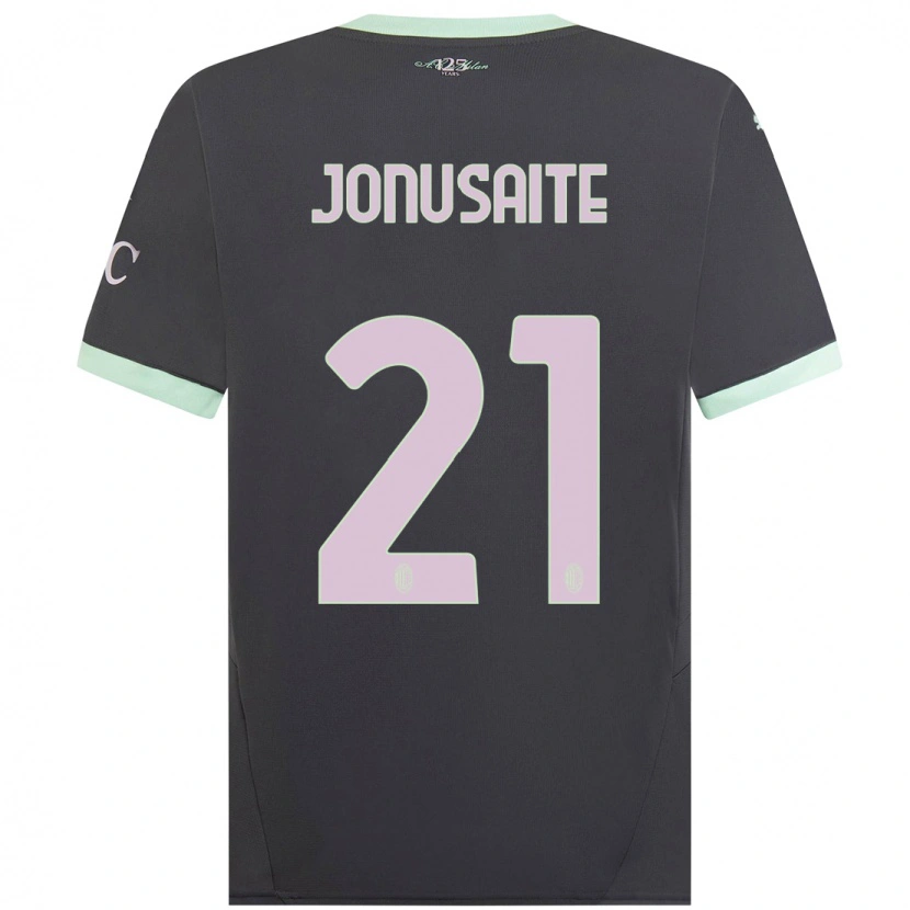 Danxen Herren Rimante Jonusaite #21 Grau Ausweichtrikot Trikot 2024/25 T-Shirt