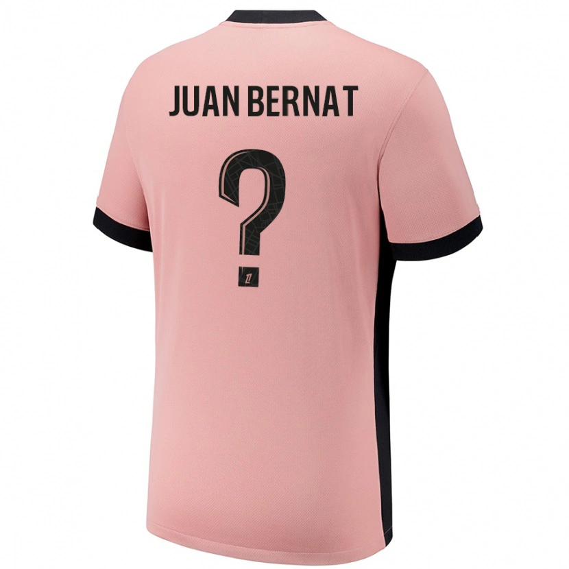 Danxen Herren Juan Bernat #0 Rostros Ausweichtrikot Trikot 2024/25 T-Shirt