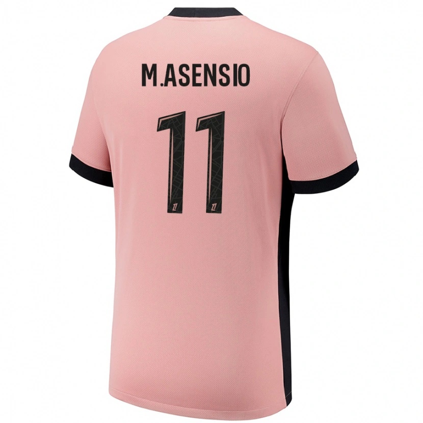 Danxen Herren Marco Asensio #11 Rostros Ausweichtrikot Trikot 2024/25 T-Shirt