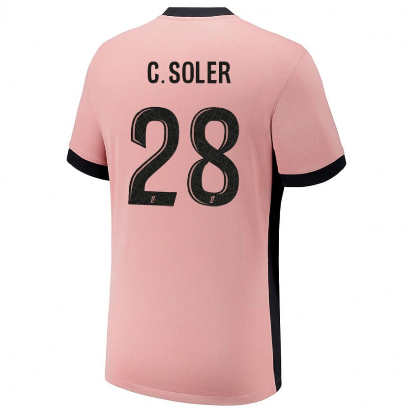 Danxen Herren Carlos Soler #28 Rostros Ausweichtrikot Trikot 2024/25 T-Shirt