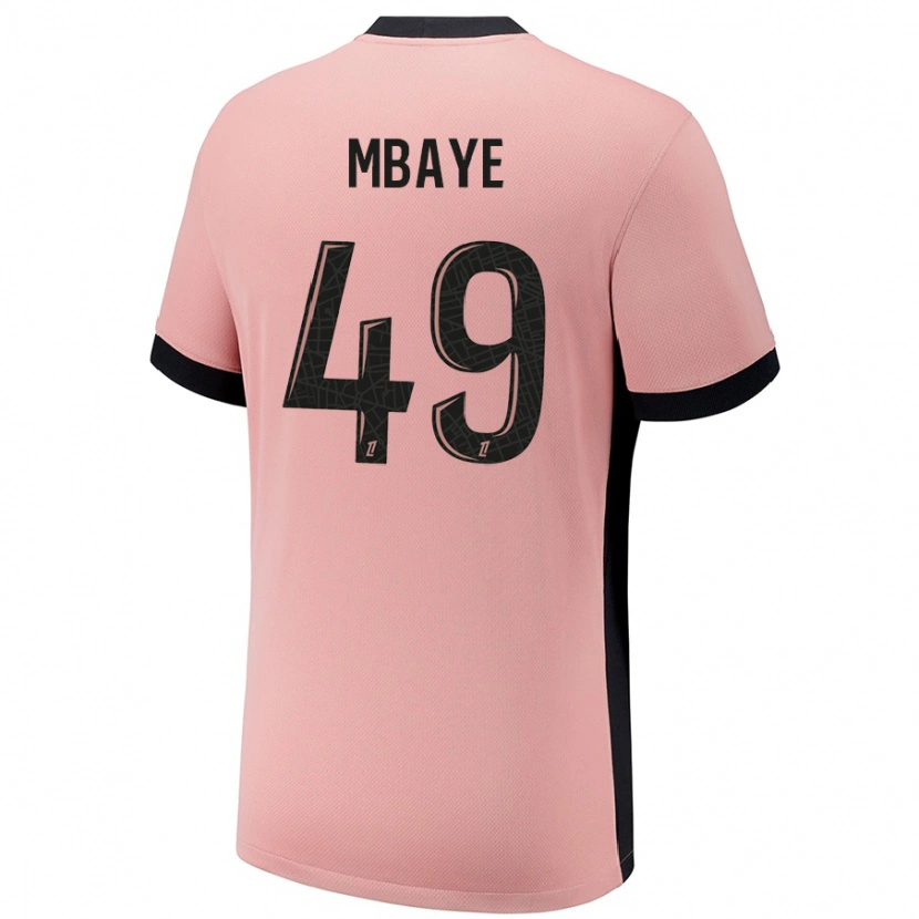 Danxen Herren Ibrahim Mbaye #49 Rostros Ausweichtrikot Trikot 2024/25 T-Shirt