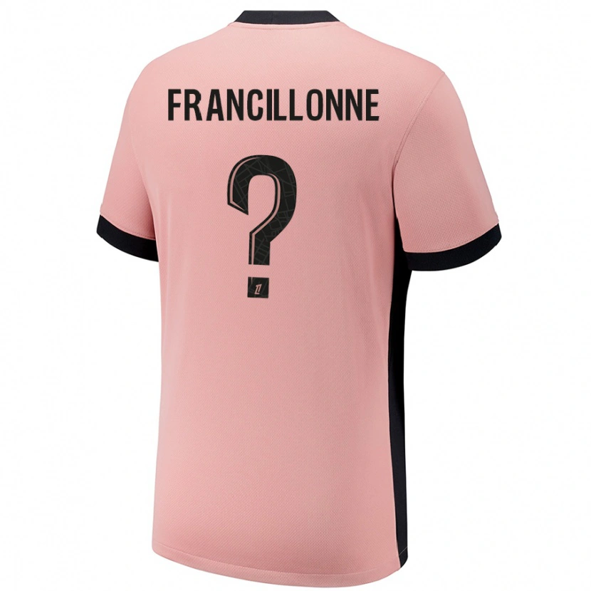 Danxen Herren Bryan Francillonne #0 Rostros Ausweichtrikot Trikot 2024/25 T-Shirt
