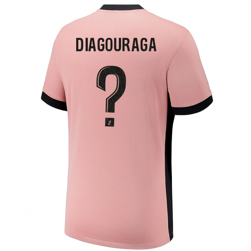 Danxen Herren Toumani Diagouraga #0 Rostros Ausweichtrikot Trikot 2024/25 T-Shirt