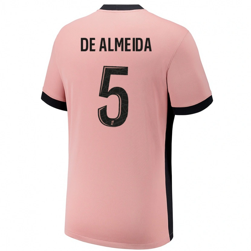 Danxen Herren Élisa De Almeida #5 Rostros Ausweichtrikot Trikot 2024/25 T-Shirt