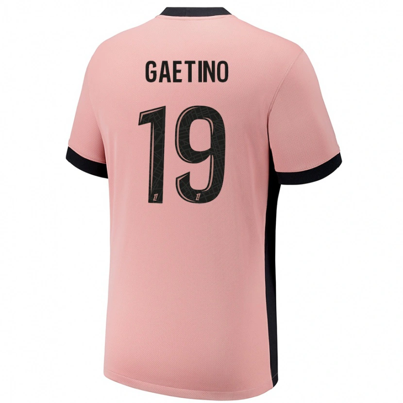 Danxen Herren Eva Gaetino #19 Rostros Ausweichtrikot Trikot 2024/25 T-Shirt