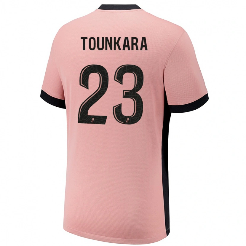 Danxen Herren Aïssatou Tounkara #23 Rostros Ausweichtrikot Trikot 2024/25 T-Shirt