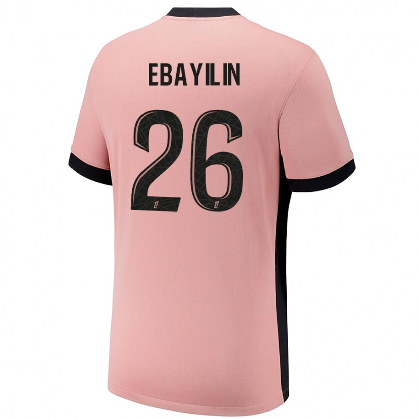 Danxen Herren Anaïs Ebayilin #26 Rostros Ausweichtrikot Trikot 2024/25 T-Shirt