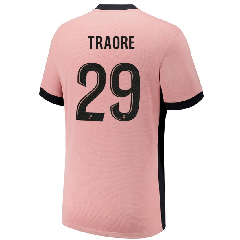 Danxen Herren Manssita Traoré #29 Rostros Ausweichtrikot Trikot 2024/25 T-Shirt