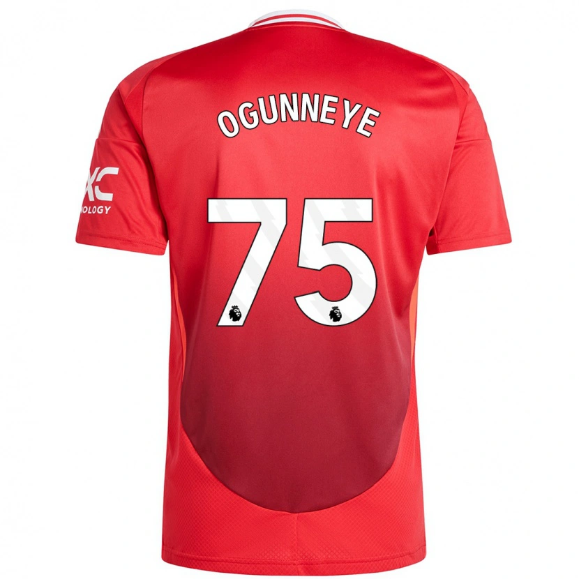 Danxen Damen Habeeb Ogunneye #75 Hellrot Heimtrikot Trikot 2024/25 T-Shirt