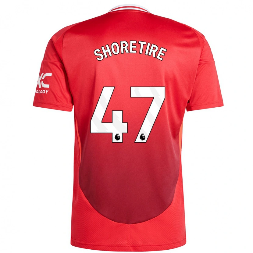 Danxen Damen Shola Shoretire #47 Hellrot Heimtrikot Trikot 2024/25 T-Shirt