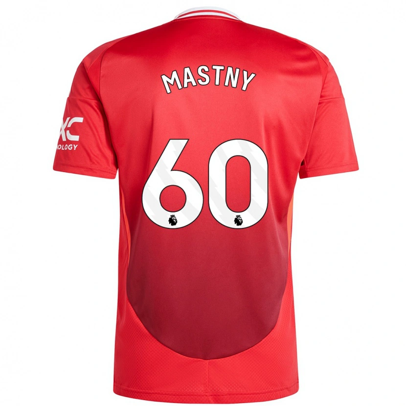 Danxen Damen Ondrej Mastny #60 Hellrot Heimtrikot Trikot 2024/25 T-Shirt