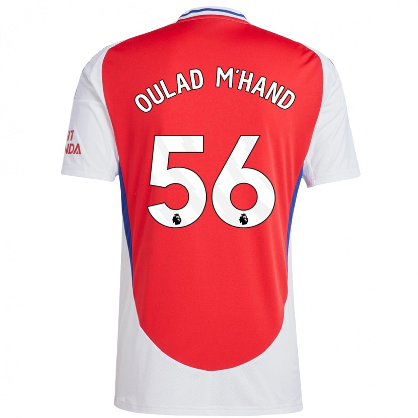 Danxen Damen Salah-Eddine Oulad M'hand #56 Rot Weiß Heimtrikot Trikot 2024/25 T-Shirt