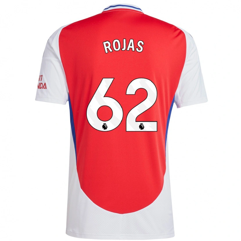 Danxen Damen Alexei Rojas #62 Rot Weiß Heimtrikot Trikot 2024/25 T-Shirt