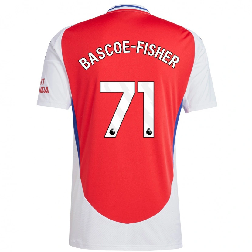 Danxen Damen Jakai Bascoe-Fisher #71 Rot Weiß Heimtrikot Trikot 2024/25 T-Shirt