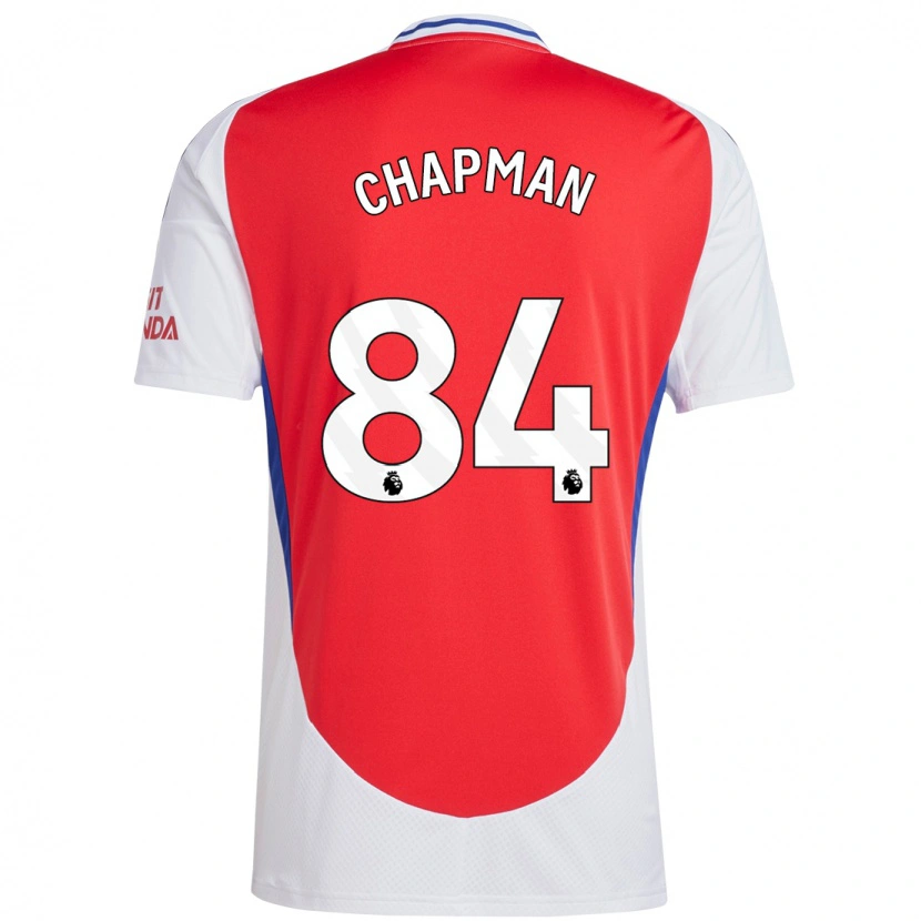 Danxen Damen Samuel Chapman #84 Rot Weiß Heimtrikot Trikot 2024/25 T-Shirt