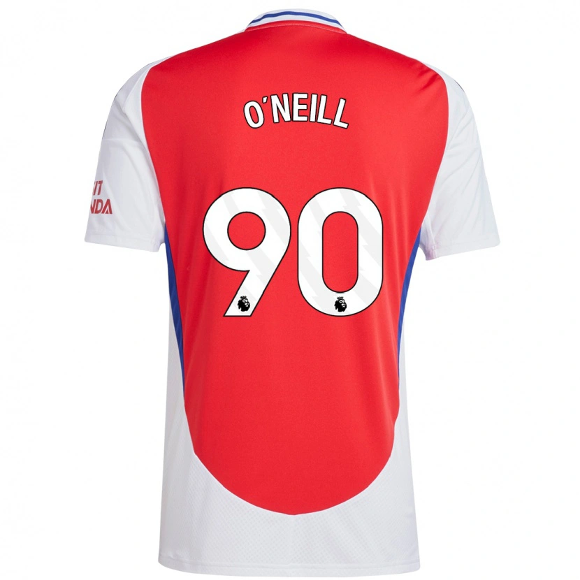 Danxen Damen Ceadach O'neill #90 Rot Weiß Heimtrikot Trikot 2024/25 T-Shirt