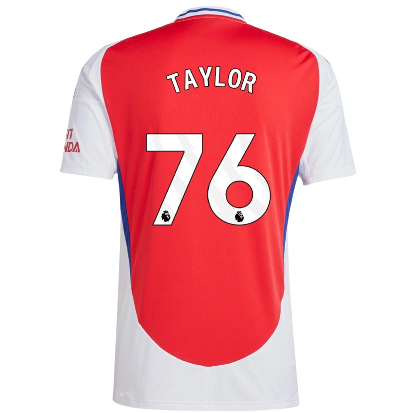 Danxen Damen Kido Taylor Hart #76 Rot Weiß Heimtrikot Trikot 2024/25 T-Shirt