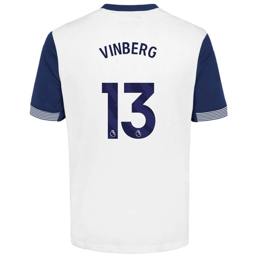 Danxen Damen Matilda Vinberg #13 Weiß Blau Heimtrikot Trikot 2024/25 T-Shirt