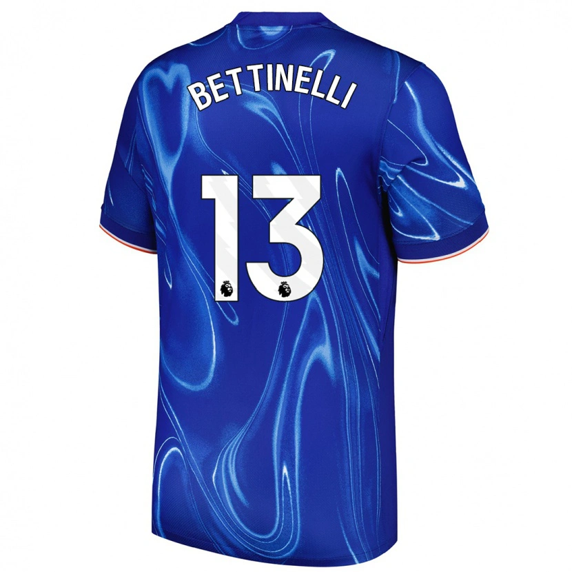 Danxen Damen Marcus Bettinelli #13 Blau Weiß Heimtrikot Trikot 2024/25 T-Shirt
