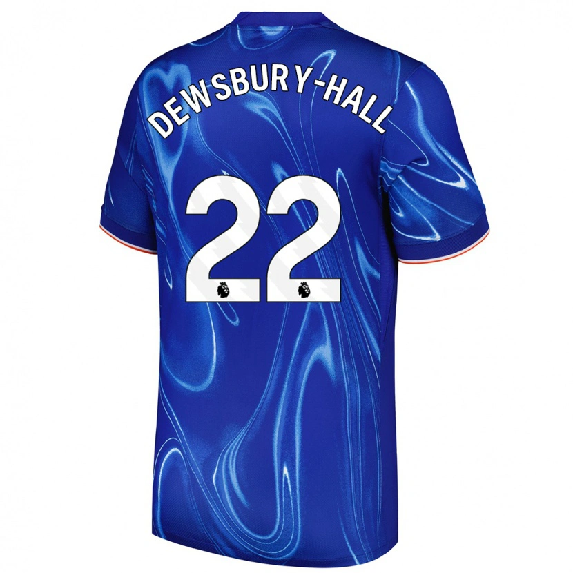 Danxen Damen Kiernan Dewsbury-Hall #22 Blau Weiß Heimtrikot Trikot 2024/25 T-Shirt