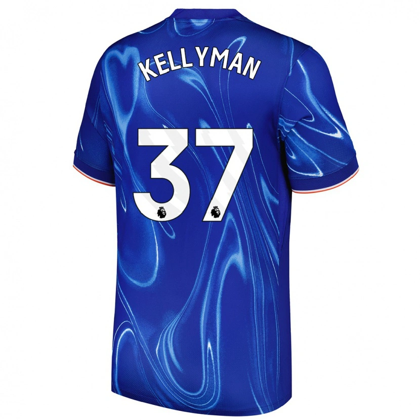Danxen Damen Omari Kellyman #37 Blau Weiß Heimtrikot Trikot 2024/25 T-Shirt