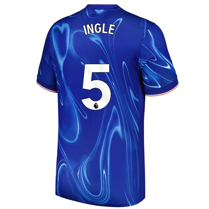Danxen Damen Sophie Ingle #5 Blau Weiß Heimtrikot Trikot 2024/25 T-Shirt