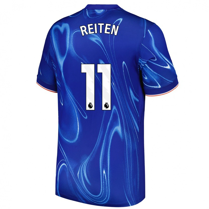 Danxen Damen Guro Reiten #11 Blau Weiß Heimtrikot Trikot 2024/25 T-Shirt