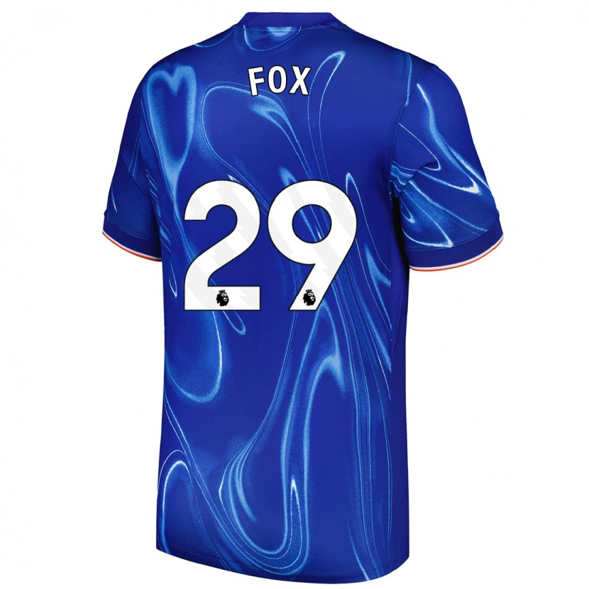 Danxen Damen Jorja Fox #29 Blau Weiß Heimtrikot Trikot 2024/25 T-Shirt
