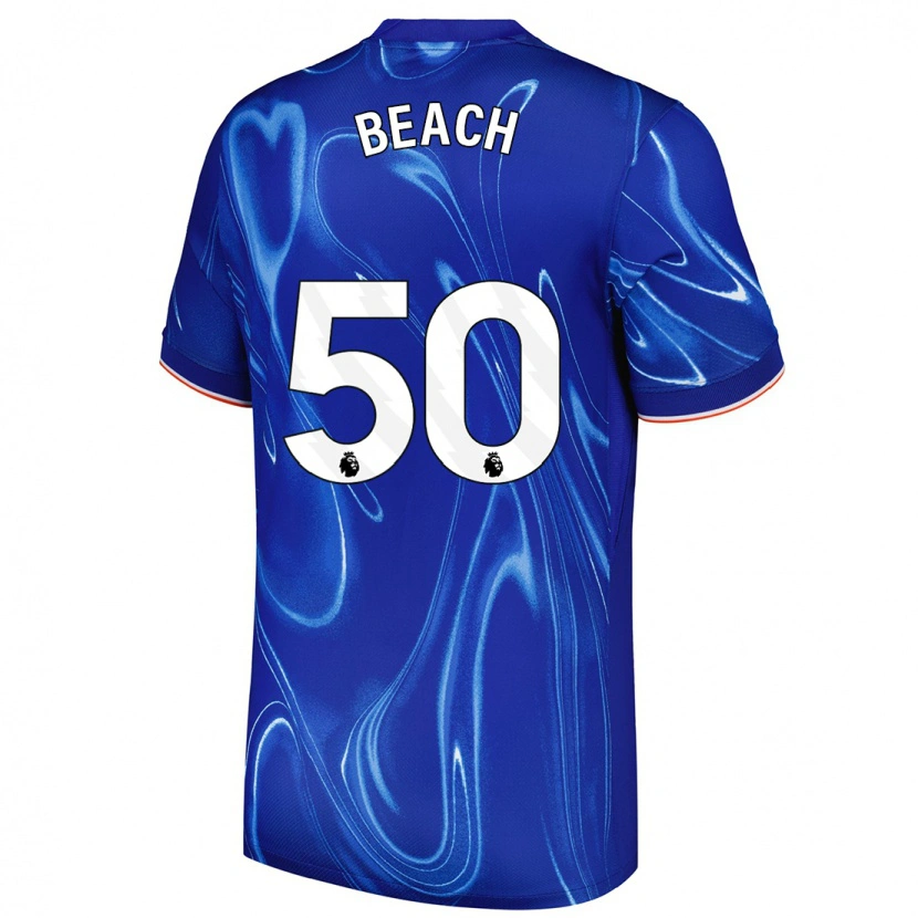 Danxen Damen Eddie Beach #50 Blau Weiß Heimtrikot Trikot 2024/25 T-Shirt