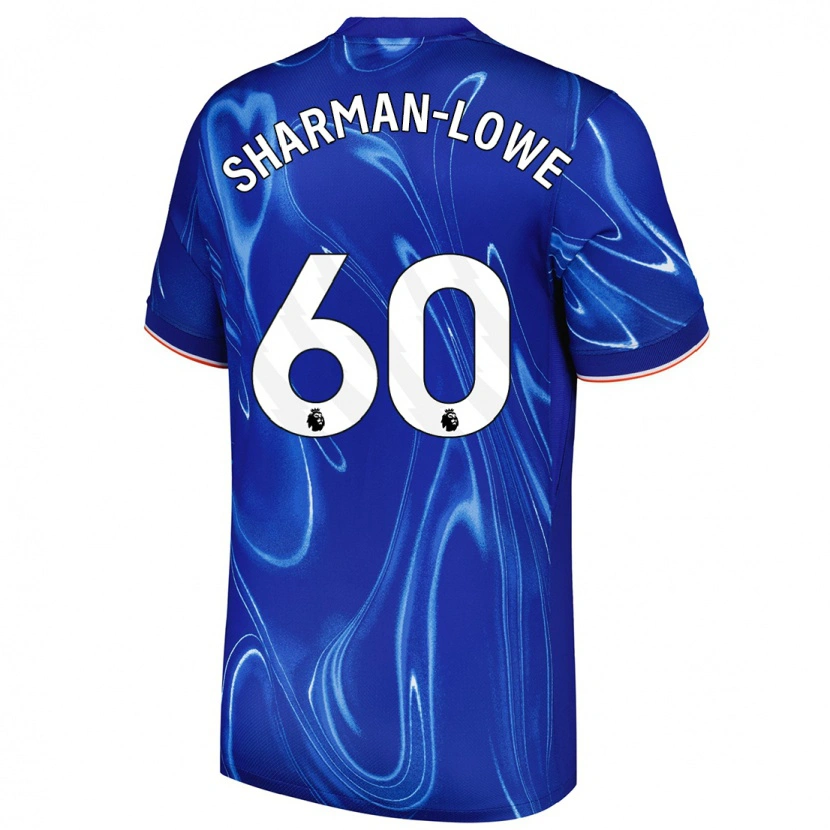 Danxen Damen Teddy Sharman-Lowe #60 Blau Weiß Heimtrikot Trikot 2024/25 T-Shirt