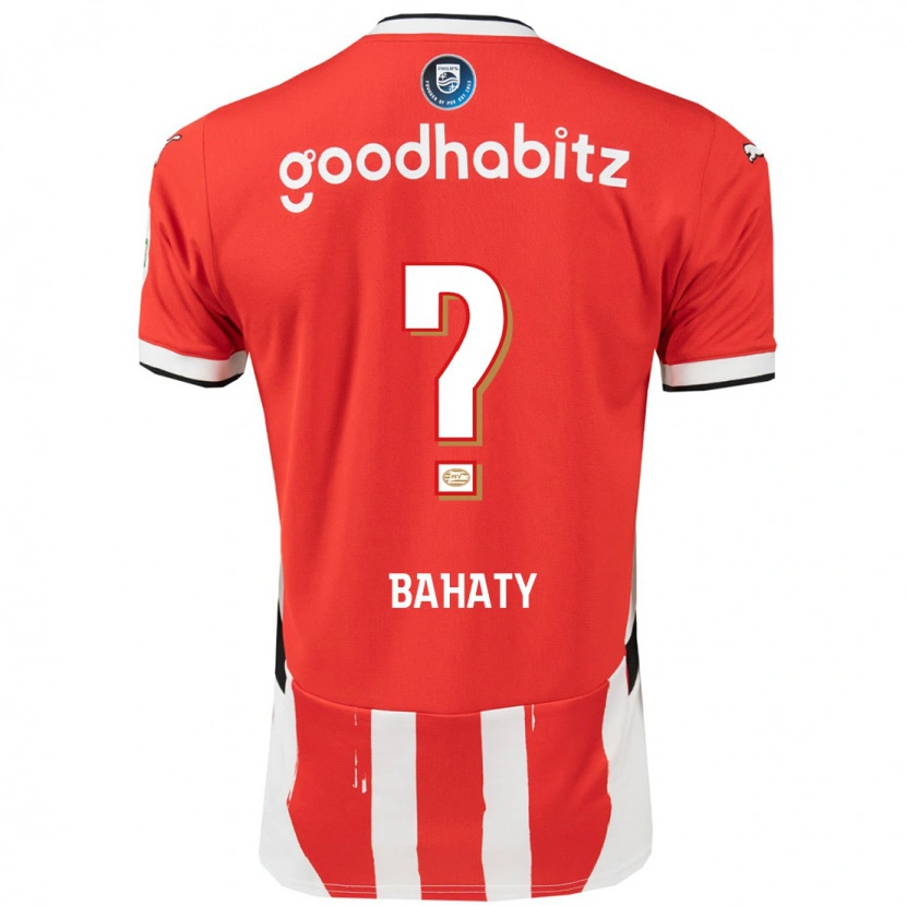 Danxen Damen Manuel Bahaty #0 Rot Weiß Heimtrikot Trikot 2024/25 T-Shirt