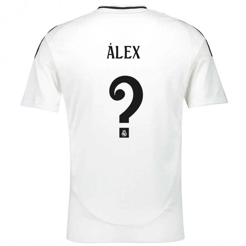 Danxen Damen Álex Pérez #0 Weiß Heimtrikot Trikot 2024/25 T-Shirt