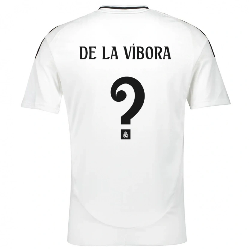 Danxen Damen David De La Víbora #0 Weiß Heimtrikot Trikot 2024/25 T-Shirt