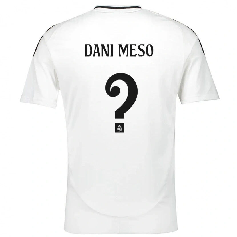 Danxen Damen Dani Meso #0 Weiß Heimtrikot Trikot 2024/25 T-Shirt